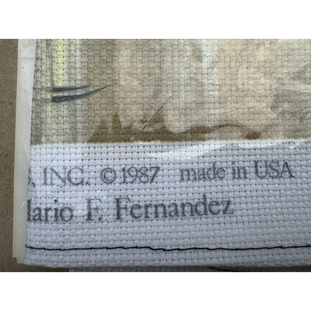 Vintage 1988 Dimensions Common Loon Cross Stitch Kit Wondering Moment Sealed